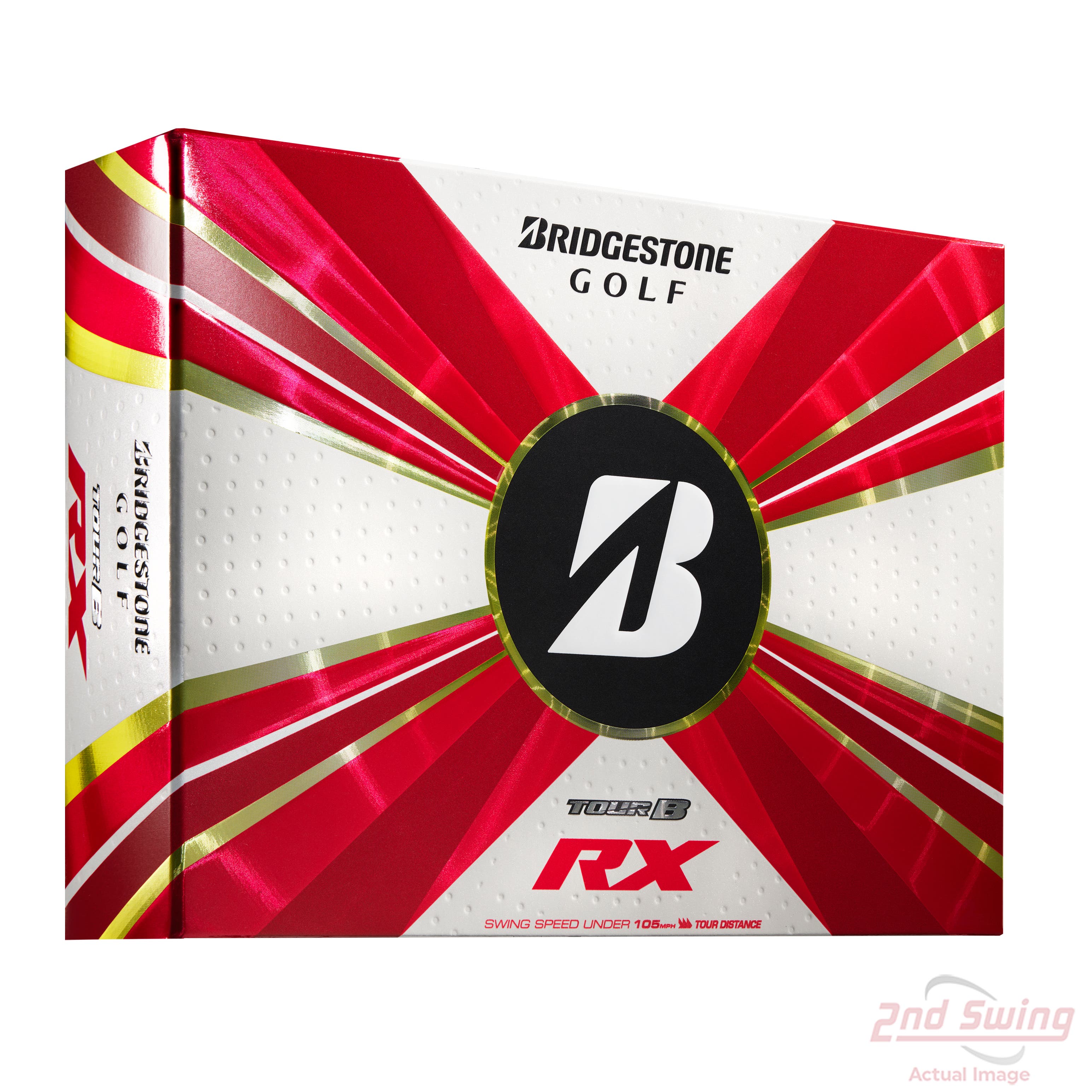 Bridgestone 2022 Tour B RX Golf Balls (2022 RX NEW BALL) 2nd Swing Golf